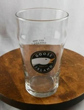 Goose Island Beer Company 16.oz Pint Style Glass EST. CHICAGO Cave Shed Decor 