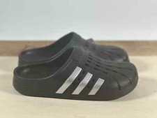 Unisex adidas Adilette Slip On Clogs - BLACK