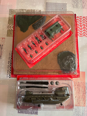 Miniatur Diorama Kampfhubschrauber Boeing Vertol CH-47 Chinook Altaya 1/72