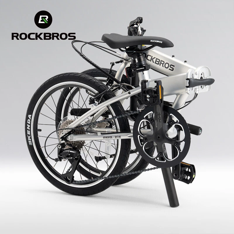 ROCKBROS MBS Folding Bike 20inch Shimano 8-Speed V Brake Aluminum Alloy - image 3 of 4