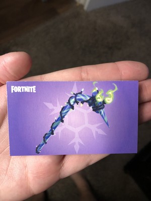 Fortnite Minty Pickaxe Code Card (Rare Find) 850942007090 ...