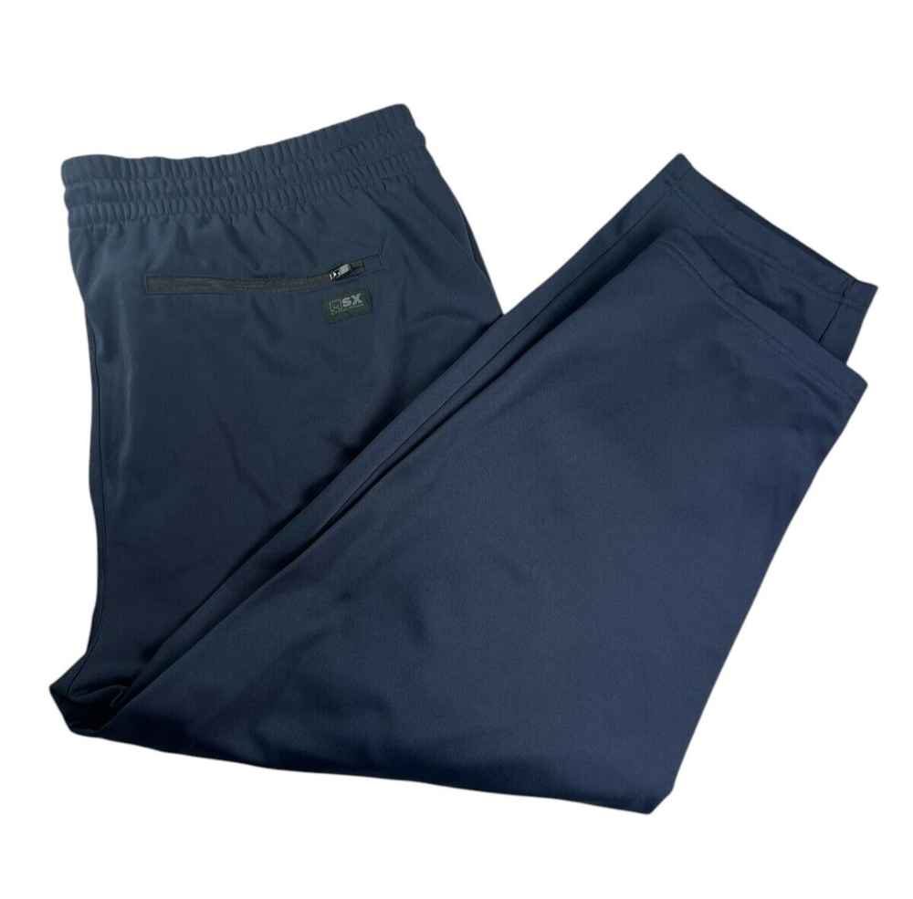 Strahman MSX Big & Tall Fitness Training Pants Navy 3XL Gym Workout