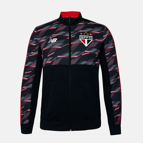 Sao Paulo Soccer Prematch Jacket - 2024 2025 New Balance Brazil