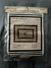 New Miss Betty and Associates Doll House Rug Oriental Dragon Rug Kit #2006