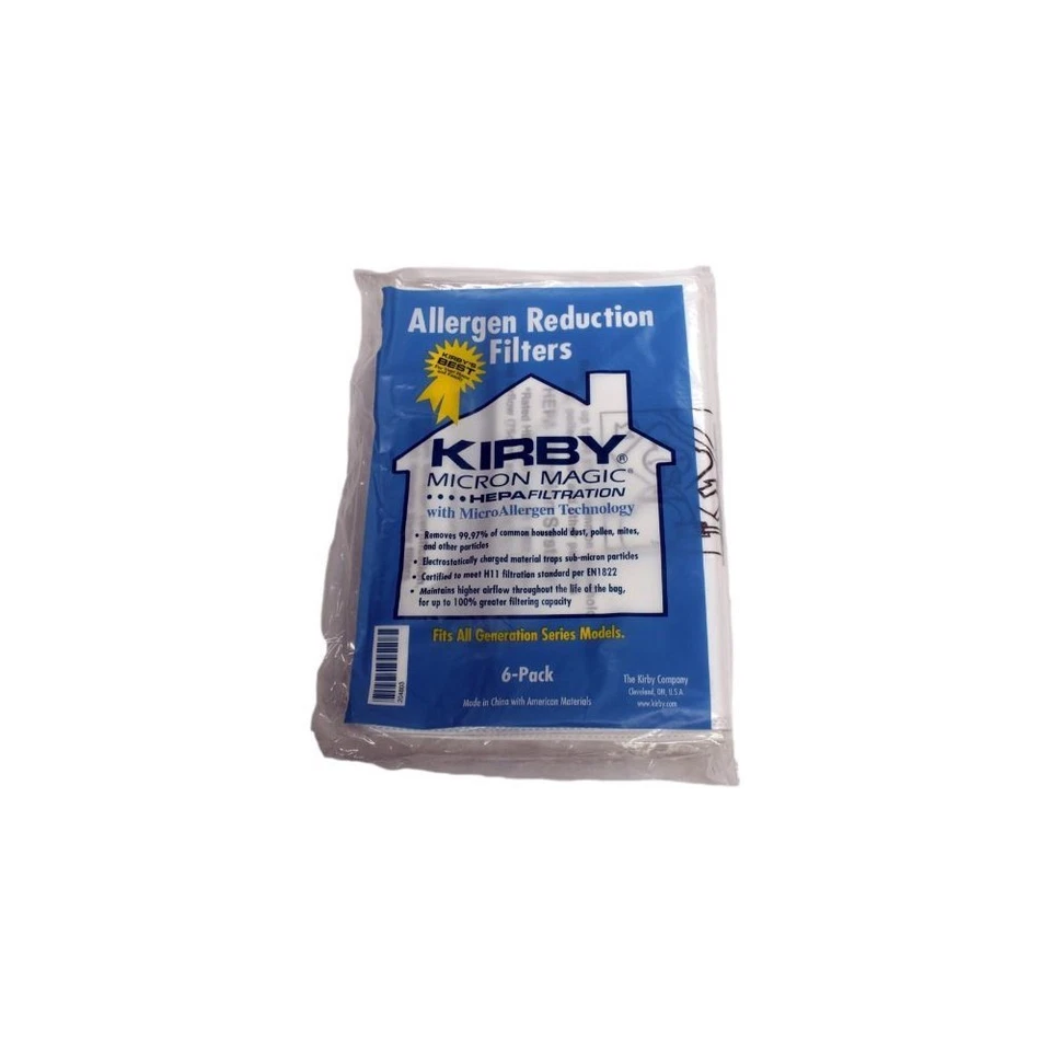 Kirby Generation 3, 4, 5, 6, Ultimate G and Sentria HEPA Bags 6 Pack - Image 3 of 3