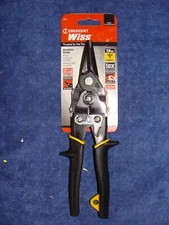 Crescent Wiss Aviation Snips- 9-3/4" Compound Action Straight Left/Right-18 GA