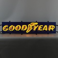 Goodyear Neon Sign Licensed Tires Dad's Garage wall lamp light Good year Blimp 