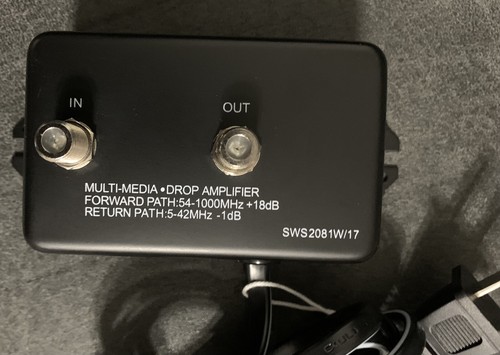 Philips Multimedia Drop Amplifier SWS2081W/17 54-1000MHz +18dB FAST SHIPPING! - Picture 2 of 4