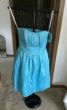 DAVIDS BRIDAL SKY BLUE FANCY  LADIES/TEENS  SIZE 12 DRESS-prom, NWT
