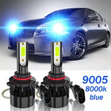 9005 Led Headlight Bulb Conversion Kit High Beam Blue Super Bright 8000k