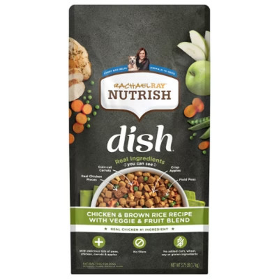 Rachael Ray Nutrish Dish Chicken, Vegetable, Fruit & Brown Rice Dry Dog Food