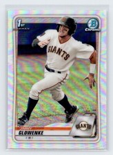 2020 Bowman Draft Chrome Jimmy Glowenke #BD-35 Refractor San Francisco Giants