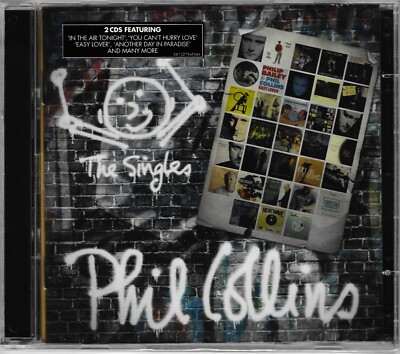 Phil Collins - The Singles - Best Of - Greatest Hits - Doppel-CD - Neu - OVP -