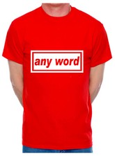 Customise Your Mens T-Shirt Any Word Choose A Name City Town Pub