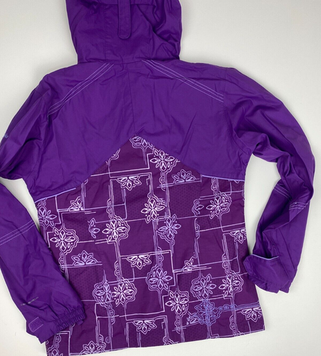 Columbia Omni-Shield Purple Waterproof Jacket Youth 14/16 - Picture 12 of 12