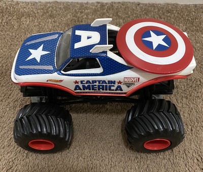 hot wheels captain america monster truck