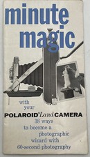 Polaroid Land Camera Minute Magic Brochure Foldout Advertising Vintage (21-1966)