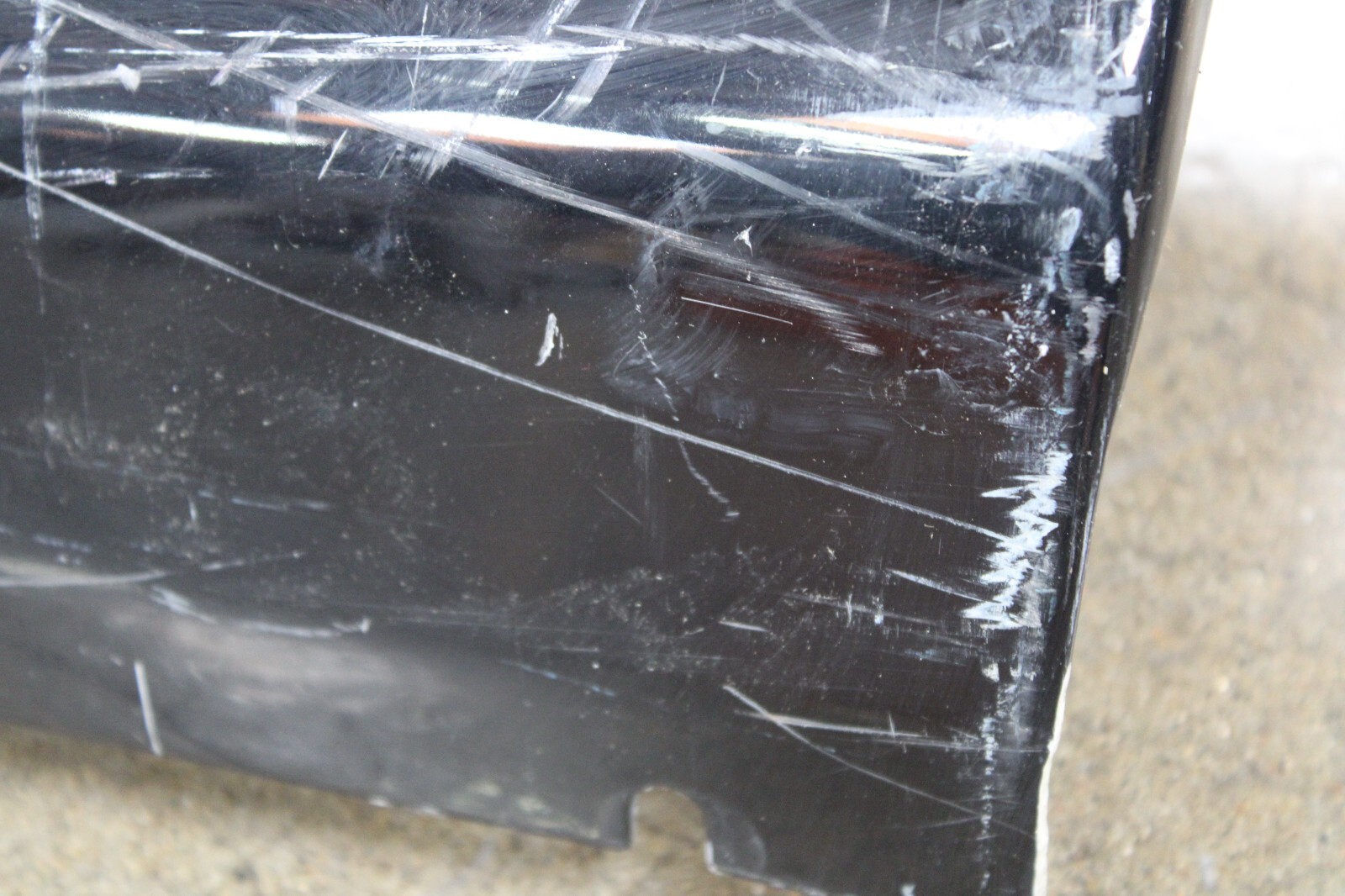 Ferrari 360, LH, Left, Rocker Panel, Blk, Scratched, Used, P/N 66099510