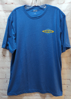 IZOD Saltwater Surfside Dogs N Beer surf shop men's t shirt Large