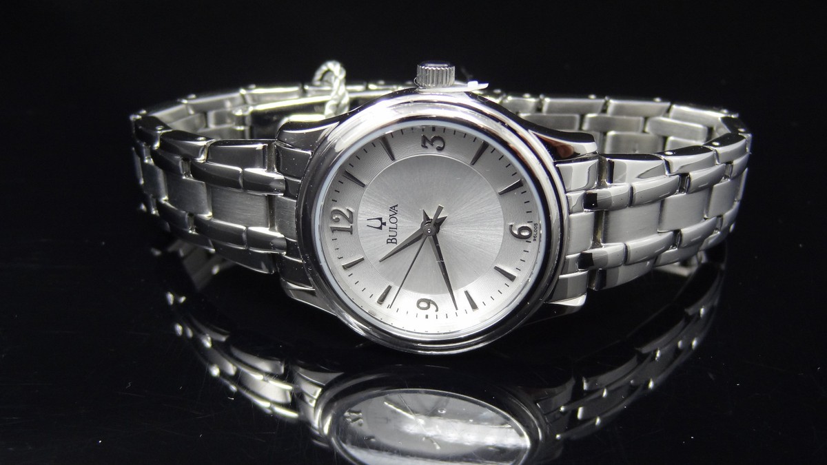Bulova Women’s Stainless Steel Quartz Watch 30mm 96L005 Bulova 96L005 Silver Tone Stainless Steel Women main image 4