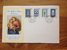 The Mothers  Union Centenary 1976  Isle of Man First Day Cover . Free UK Postage