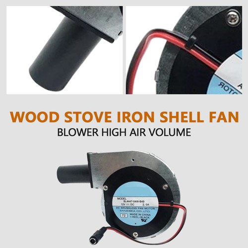 BL4447-04W-B49 12V 2A 11cm 11028 Metal Turbo Blower fan Adjustable Speed Adapt5C - Afbeelding 3 van 19
