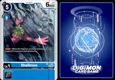 NM-Mint Digimon Shellmon - BT14-025 - C Blast Ace (BT14) Digimon | eBay