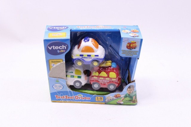 vtech toot toot emergency vehicles set
