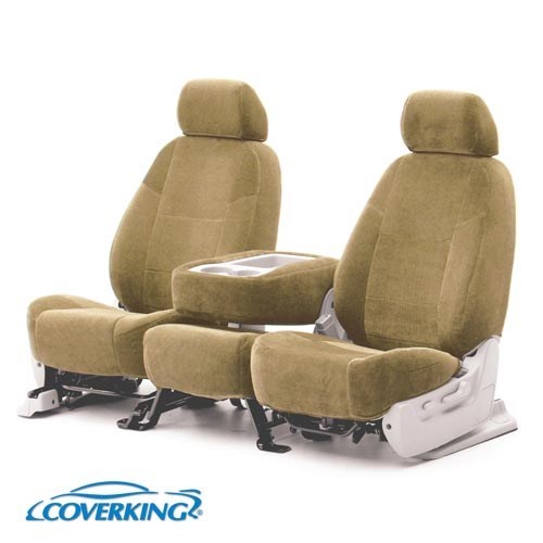 Coverking Custom Seat Covers Velour Front Row - 7 Color Options - Picture 8 of 12
