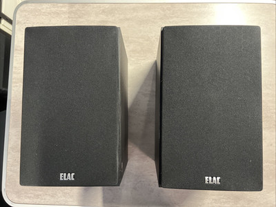 ELAC BS41 / BS41-BK Bookshelf Speakers - Black (Pair)