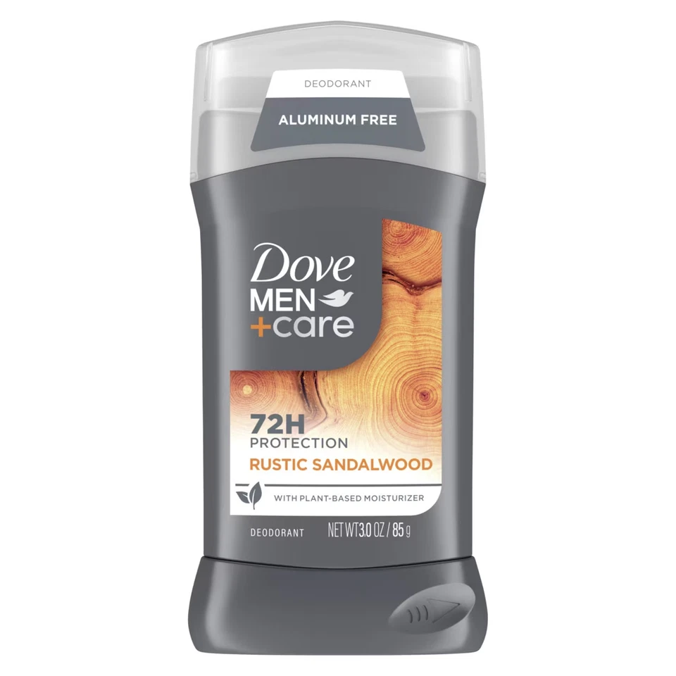 Aluminum Free Deodorant Stick Rustic Sandalwood, 3 Oz - Image 1 of 4