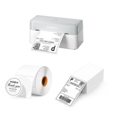 Imagen de MUNBYN 403B Bluetooth Thermal Label Printer Wireless Circle 4x6 Shipping Labels