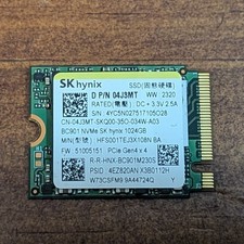 SK hynix BC901 1TB NVMe PCIe Gen4 M.2 2230 SSD Steam Deck ROG Ally 94% Health