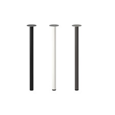NEW IKEA ADILS Table Legs White 70cm  Sturdy Steel DeskTable Support Adjustable