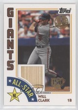 2019 Topps 1984 Baseball All-Stars Relics 150th Anniversary /150 Will Clark 0b0