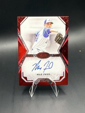 2025 Topps Tier One Max FriedTier One Talent Red Auto /25 RC Braves
