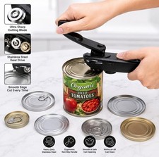 8-in-1 Multifunction Manual Can, Jar & Bottle Opener &ndash; Portable Kitchen Gadget