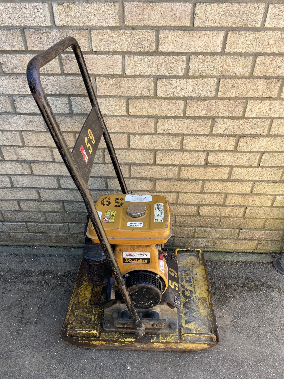 Wacker Petrol Plate Compactor PVP7545A - Wacker / Compaction Plate
