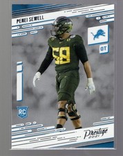 2021 Panini Prestige - Rookies Penei Sewell #243 