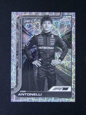 2025 Topps Chrome F1 Kimi Antonelli #8 RC Rookie Black/White Lazer Refractor