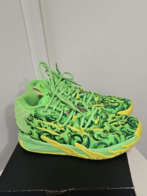 PUMA LAMELO MB.03 La France Green/Yellow RARE Men SZ 6.5 Women's 8