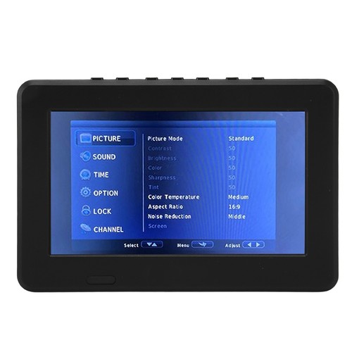 7 Inch Portable Tv Hd Led Digital Portable Television Video Player With Buil IDM - Picture 11 of 12