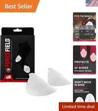 Unisex Medium Shoe Crease Protectors - All-Day Comfort  Washable White Inserts