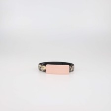 Bottega Veneta schmaler Gürtel aus dreifarbi...