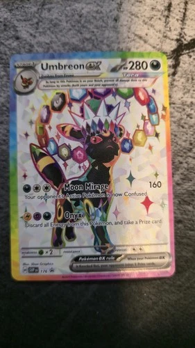 Pokémon Umbreon EX SVP 176 Premium Figure Collection Black Star Promo