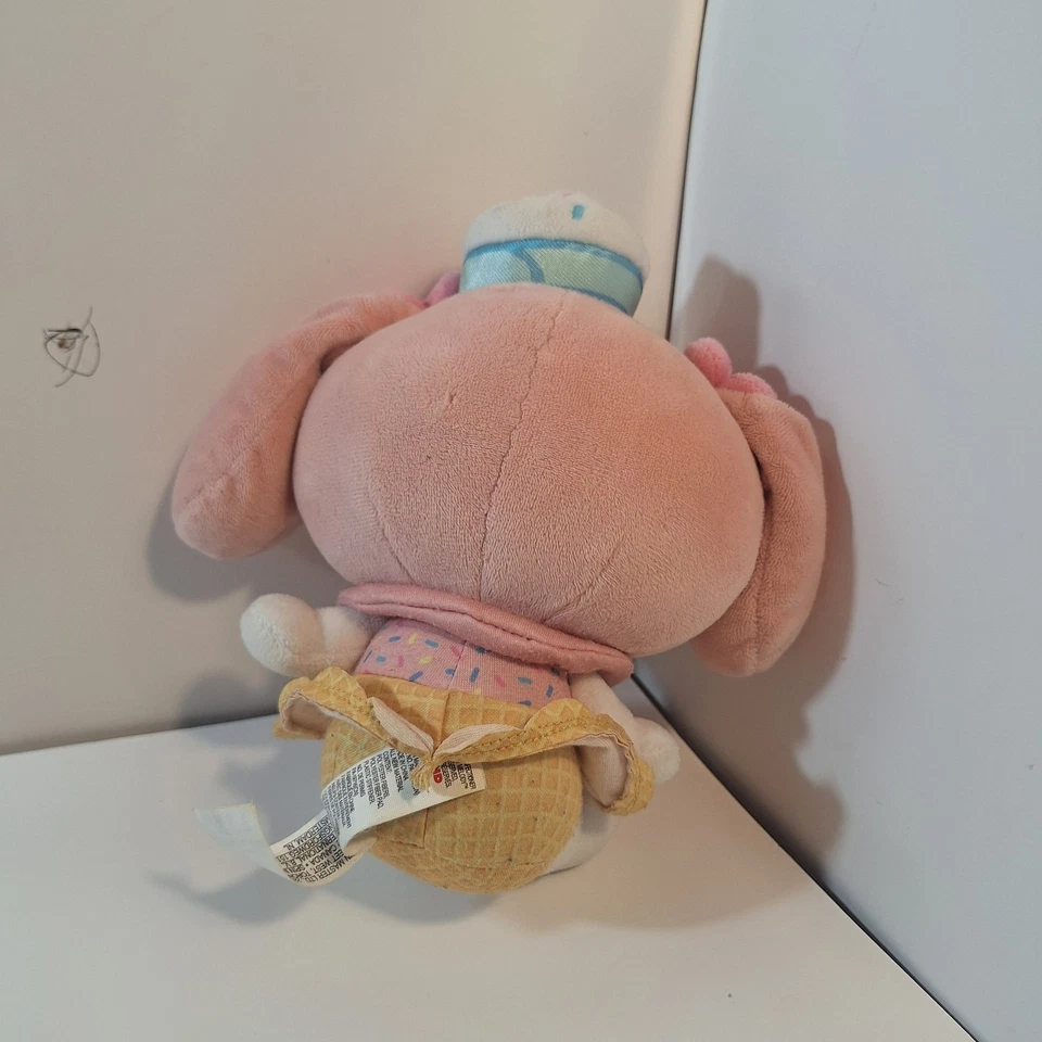 GUND Sanrio Hello Kitty and Friends My Melody Ice Cream Plush 6" - Image 3 of 4