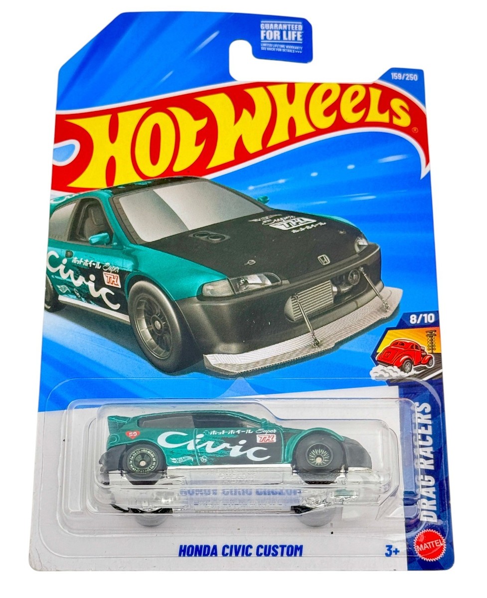Hot Wheels Honda Civic Custom Super Treasure Hunt STH 159/250 Drag