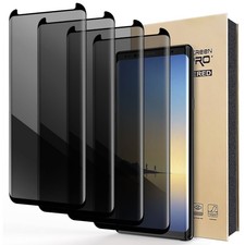 4-Pack For Samsung Galaxy Note8 Anti-Spy Screen Protector Privacy Tempered Glass