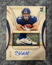 2025 Panani Immaculate Cam Skattebo Rookie Cleat Impressions Auto /25