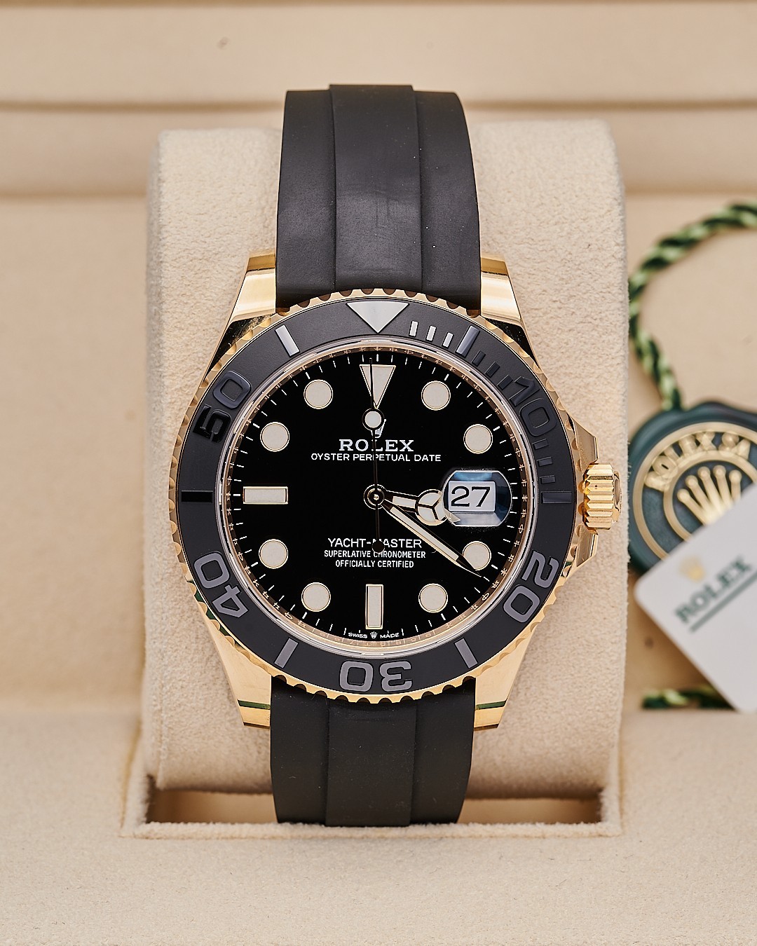 Rolex Yacht-Master 226658 Oysterflex 2022 42mm Yellow Gold